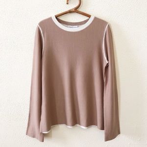 NWT Michael Stars Reversible Crewneck Pullover Sweater